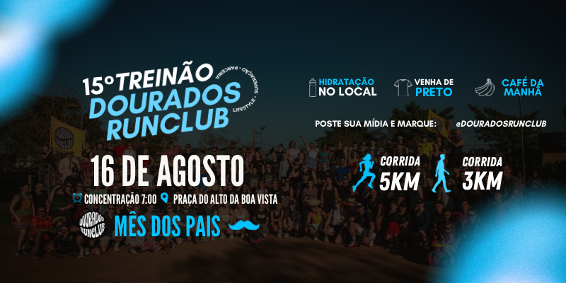 15º TREINÃO DRC – ESPECIAL DIA DOS PAIS