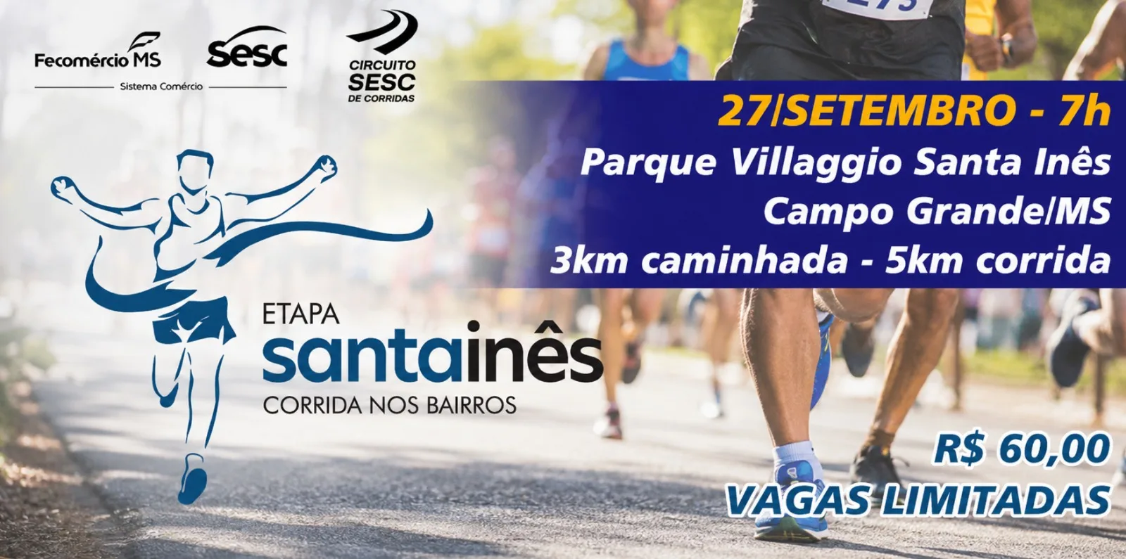 CIRCUITO SESC DE CORRIDA NOS BAIRROS  - ETAPA SANTA INÊS