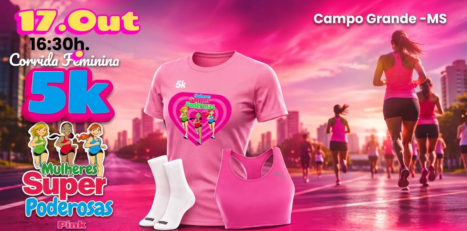 Banner de MULHERES SUPERPODEROSAS KIDS — ETAPA CAMPO GRANDE
