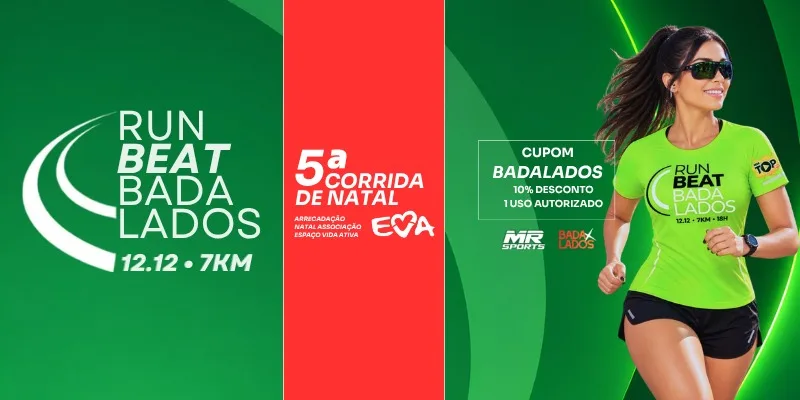 Banner de 5ª CORRIDA DO NATAL – RUN BEATS BADALADOS