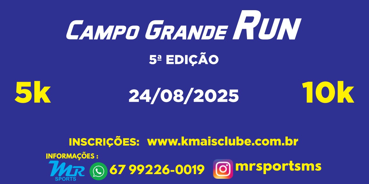 5ª CORRIDA CAMPO GRANDE RUN – 2025