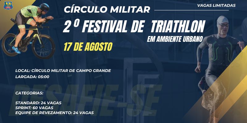 2º FESTIVAL DE TRIATHLON EM AMBIENTE URBANO