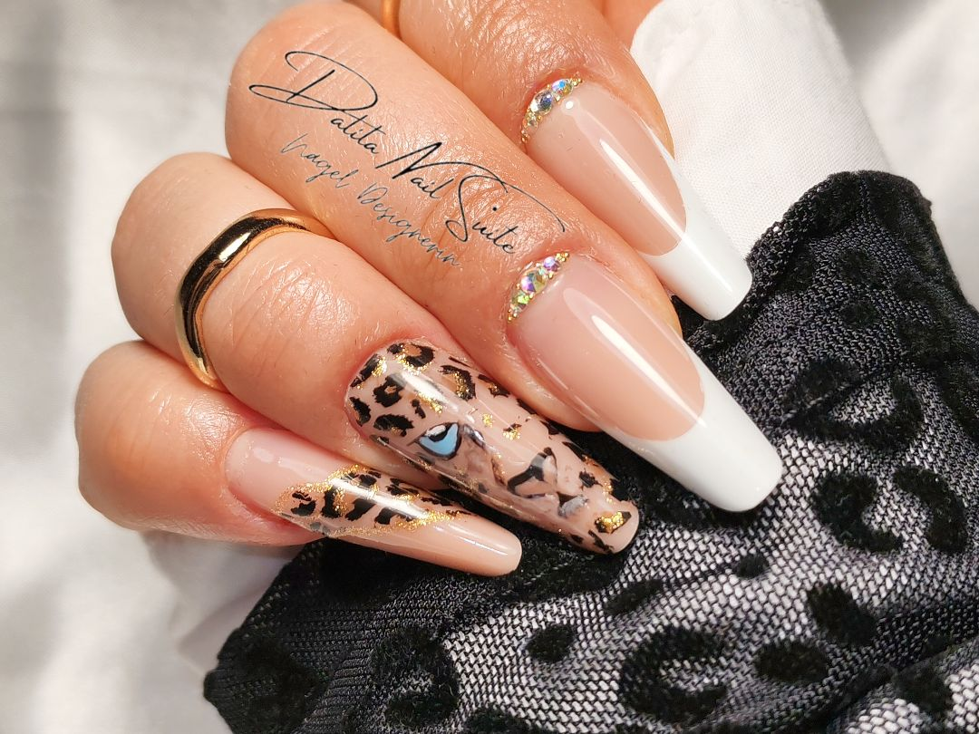 🐆 Leopard print nail 🐆 

🇮🇹 Italienische Maniküre 🇮🇹
📍 Möhringen - Tuttlingen 📍

📩 Schreiben Sie mir, um einen Termin zu vereinbaren. – photo 1