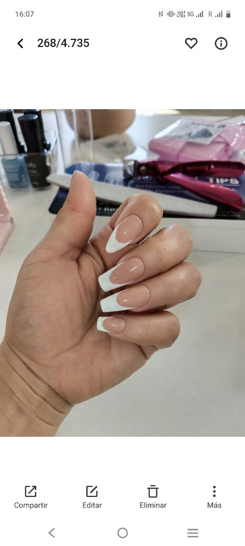 ¡Hola! Soy Rosi Nails.

Ofrezco servicios de uñas a domicilio en Le Locle, La Chaux-de-Fonds, Neuchâtel y sus alrededores.

Realizo manicura, pedicura, esmaltado semipermanente y soft gel, todo en la comodidad de tu hogar.

Me desplazo con todo el material necesario para ofrecerte un servicio profesional, personalizado y de calidad.

¡Reserva tu cita hoy mismo! Te espero. – photo 2