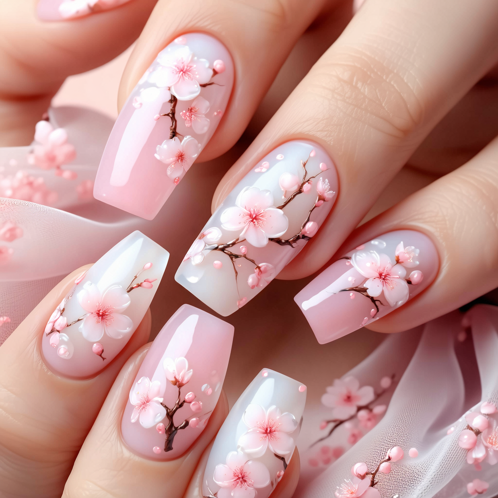 Frühling ist endlich da. ✨
Zarte Kirschblüten-Nägel für den frischen Start —
gebucht in 3 Minuten mit NailMe. 🌸

#Frühlingsn­ägel #NailMeDE #Nageldesign #Düsseldorf – photo 1