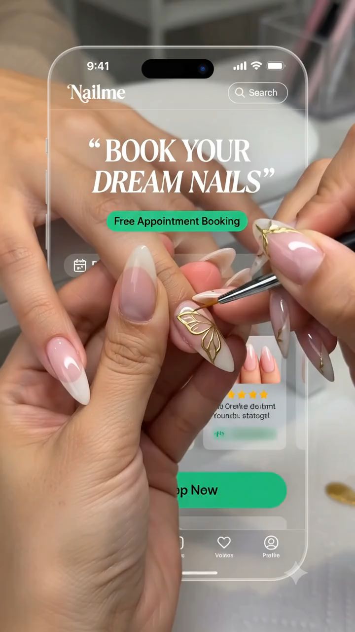 ✨ Ditch the booking chaos! Discover **Nailme**—the 100% free appointment booking app designed for top nail artists. 💅📱 Seamless scheduling, zero hidden fees, and pure style. Download now & level up your salon game! 🚀 #NailmeApp #NailTech #FreeBooking – photo 1