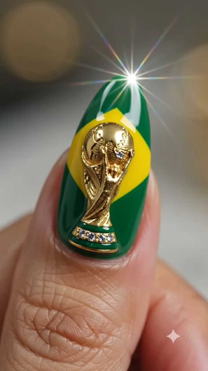 🌍 Global Cup Mani 🏆
Celebrating the world with this multi-country nail art! US, Germany, Brazil, France, and Spain all in one stunning set. Which flag are you rocking? 💅✨

#WorldCupNails #NailArt #NailInspo #GlobalStyle – photo 1