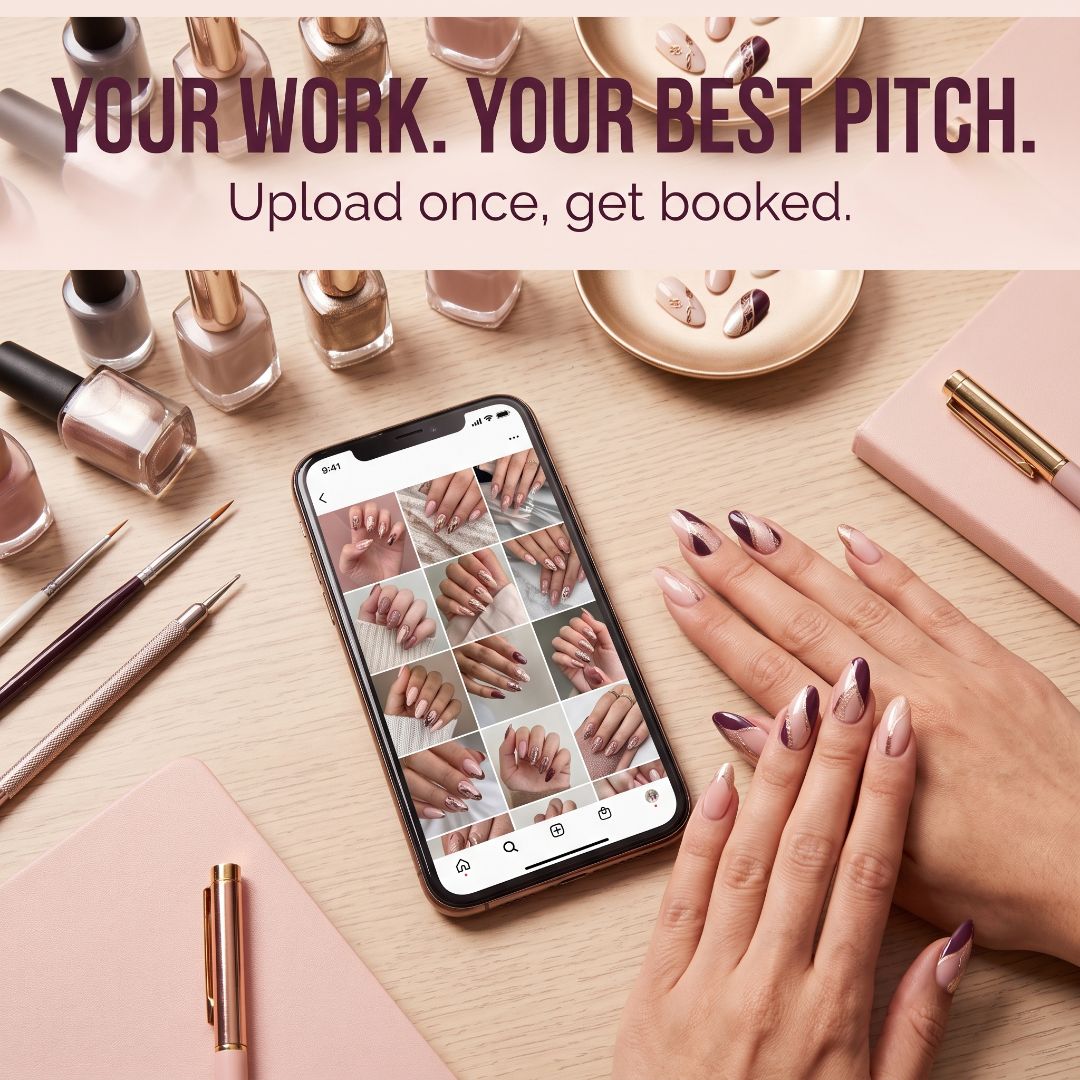 Your portfolio is already your best marketing 🎨

Upload the designs you're already proud of — your profile becomes a portfolio clients browse before they even message you. Let your work do the selling.

#nailartist #nagelstudio #naildesign #beautybusiness #nailtech #nailboss #portfolio #nagelkünstlerin #nailapp #selfemployed – photo 1