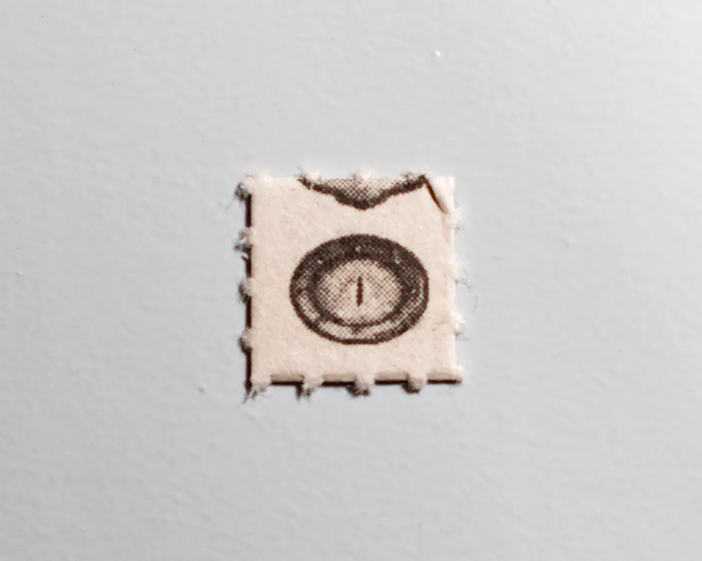 Garuda on one side and eye on the other molecular scheme