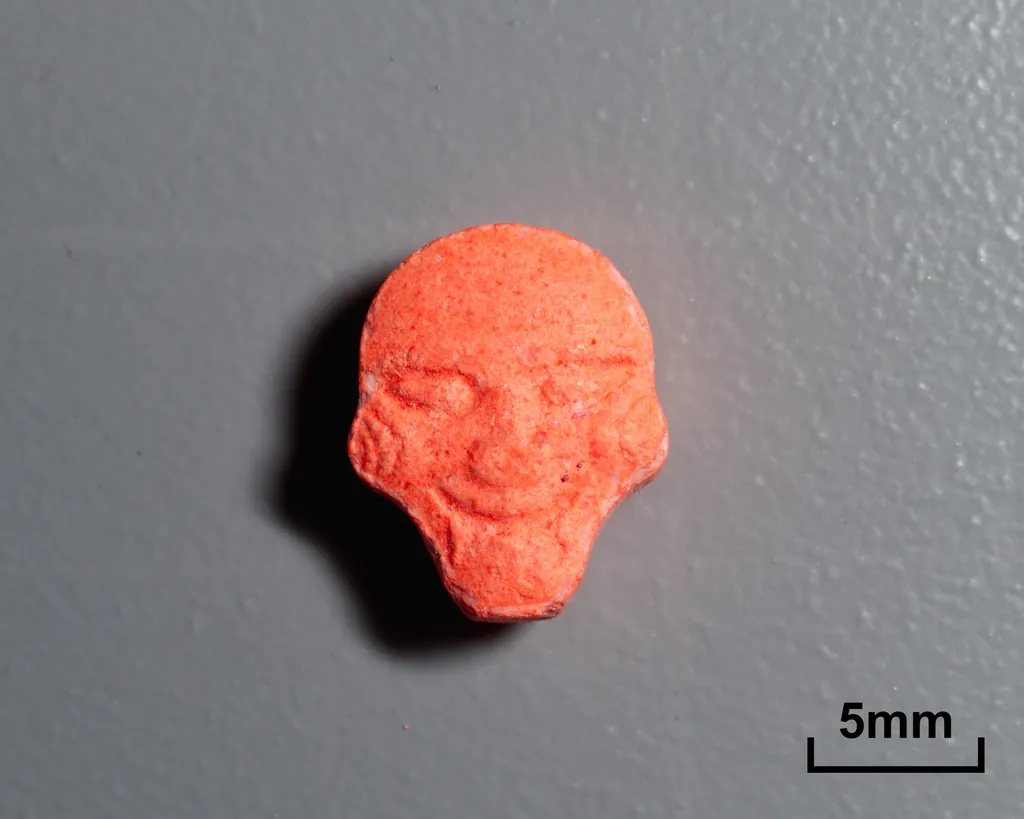 MDMA molecular scheme