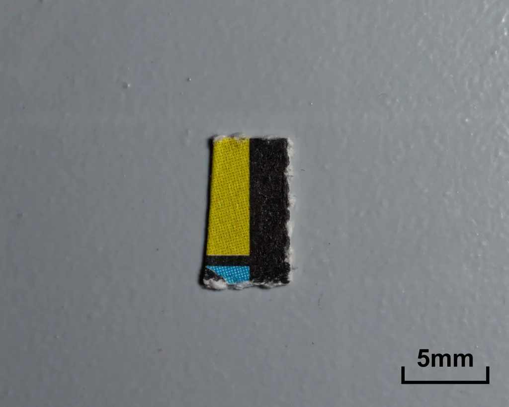 Yellow/black rectangular patterns - Motorcycle molecular scheme