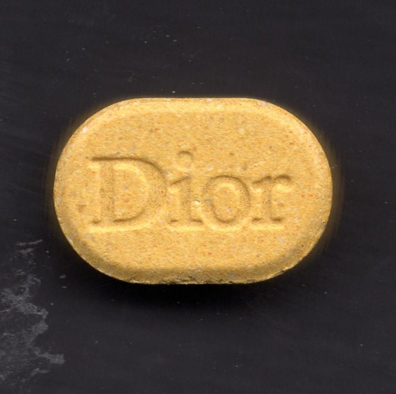 Christian Dior molecular scheme