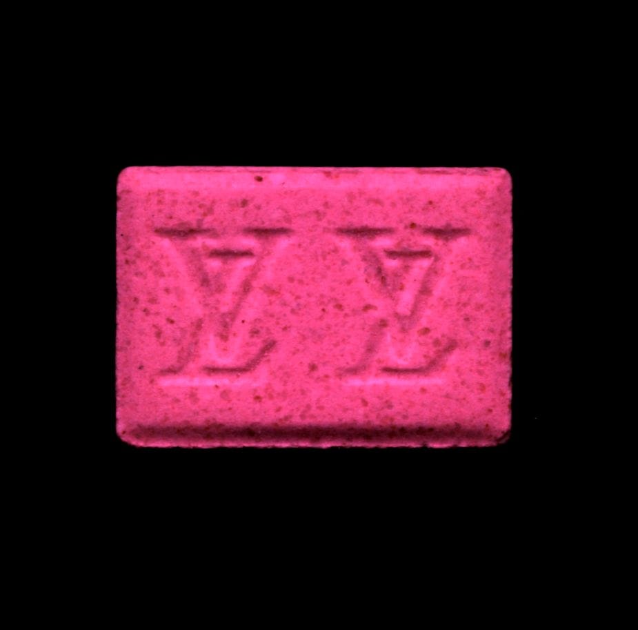 Louis Vuitton LV molecular scheme