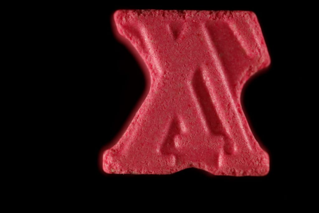 2C-B sold as MDMA molecular scheme