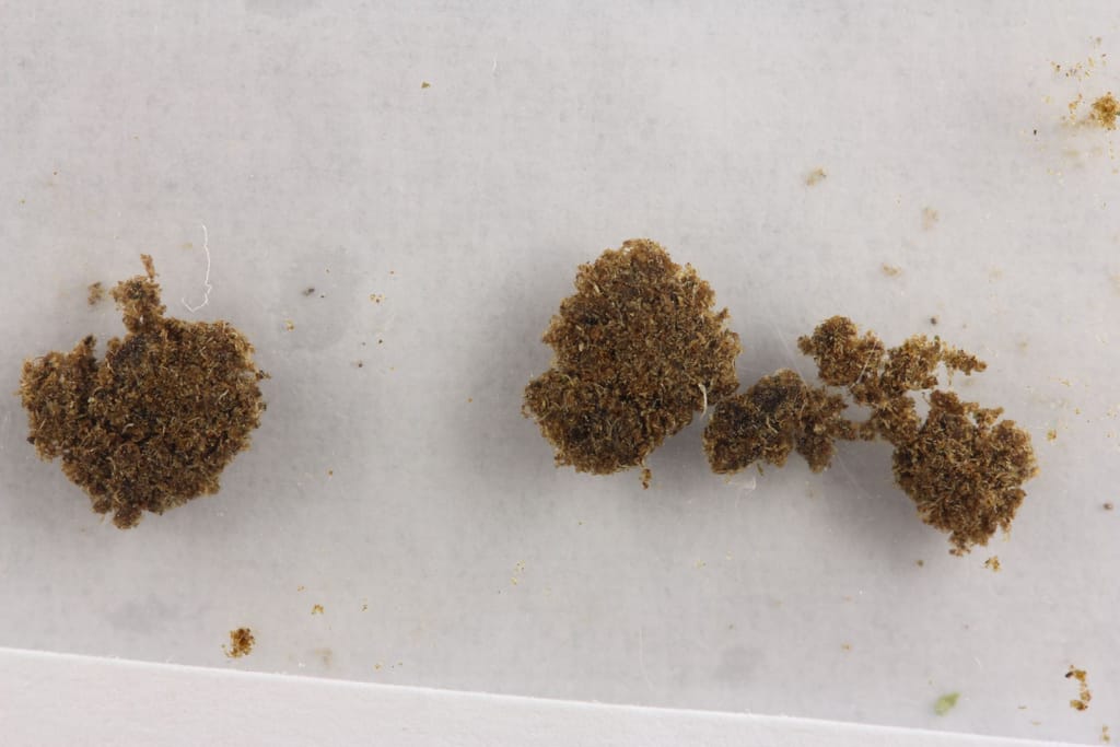 Hashish with Delta-8-THC molecular scheme