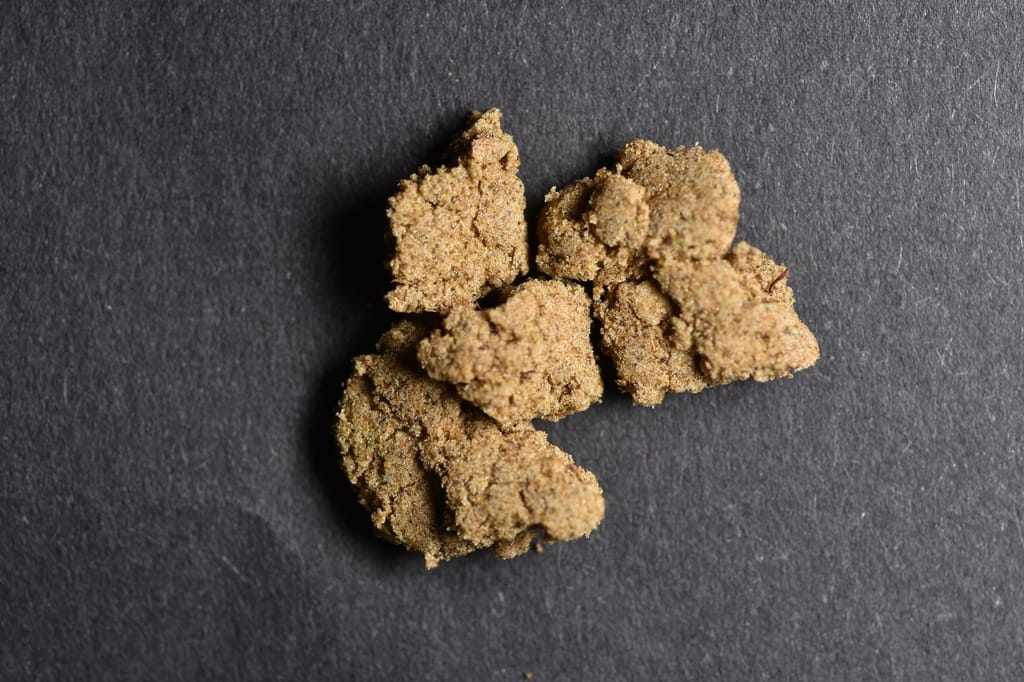 Hashish with synthetic cannabinoids molecular scheme