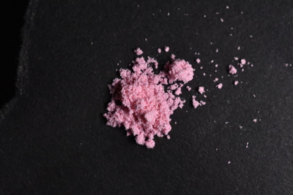 Ketamine, caffeine and 2-MMC sold as 2C-B molecular scheme