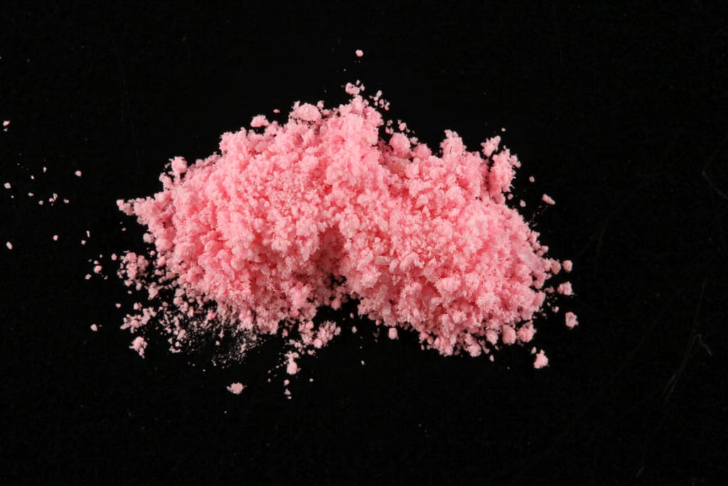 Ketamine and MDMA sold as 2C-B molecular scheme