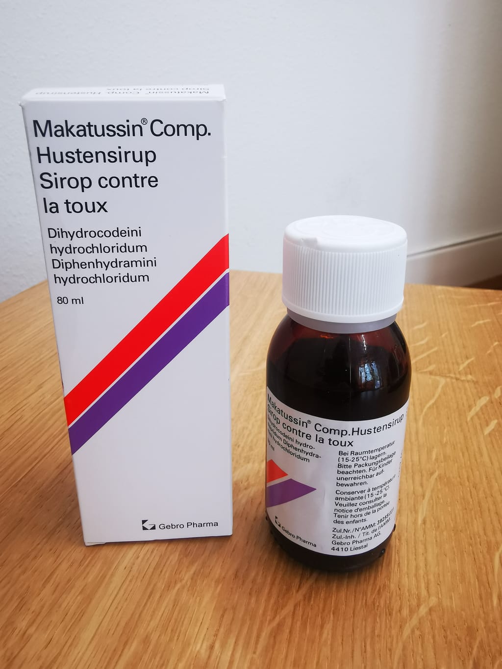 Lidocaine sold as codeine molecular scheme