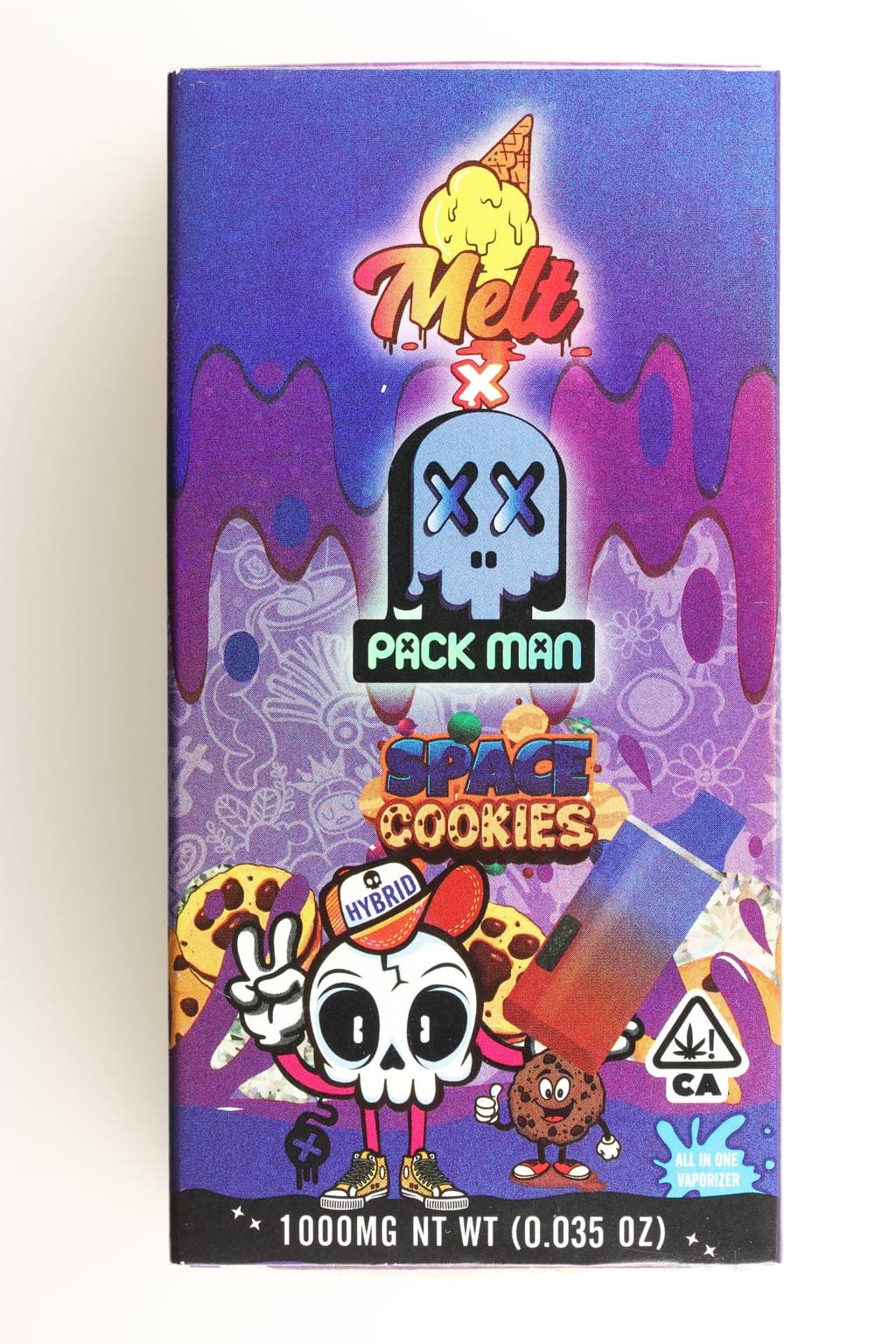 Vape with Delta-8-THC molecular scheme