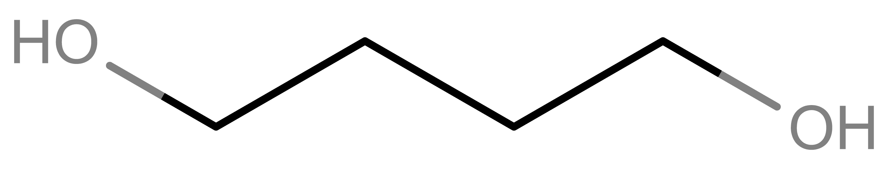1,4-butanediol molecular scheme