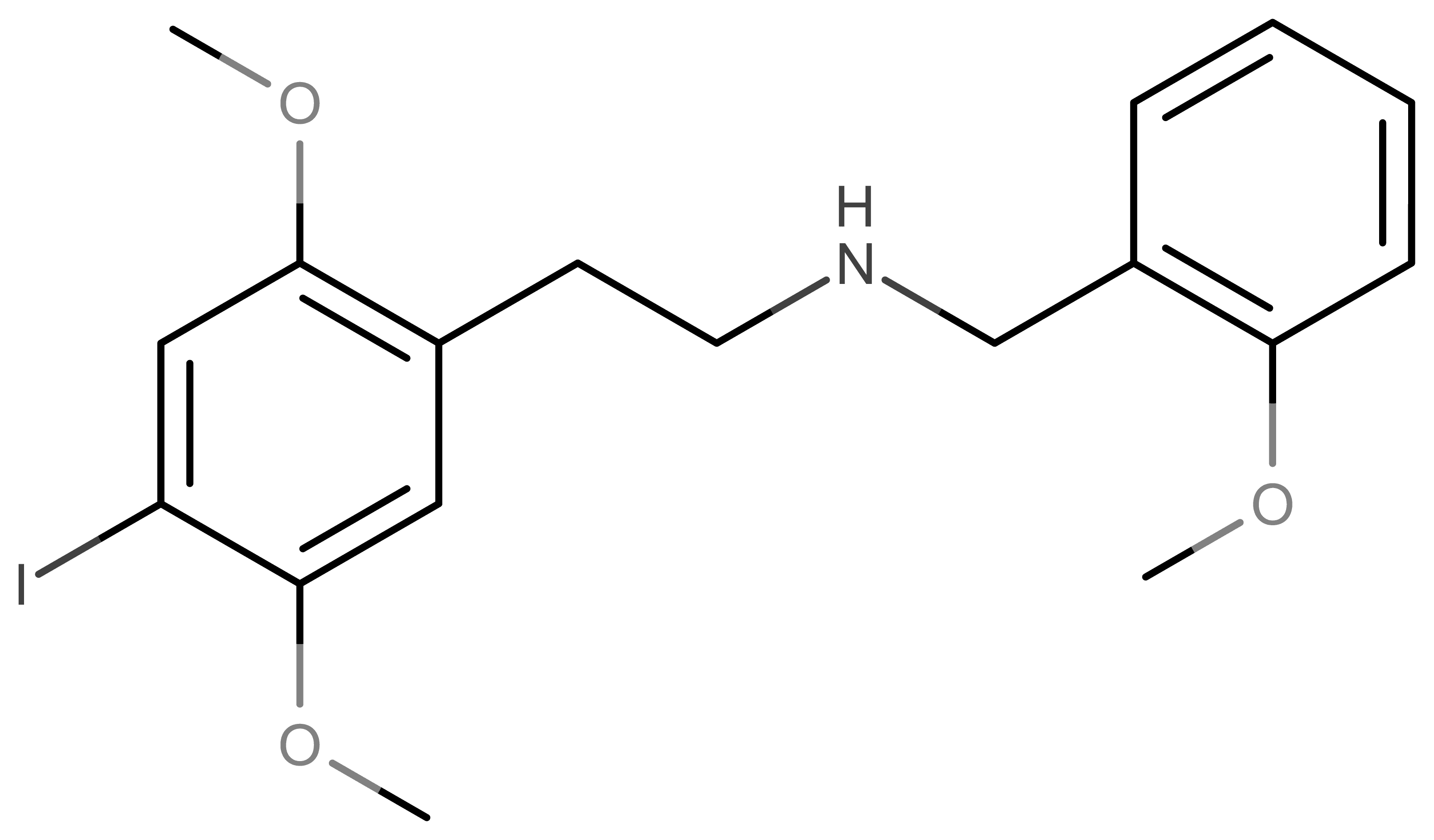 25I-NBOMe molecular scheme