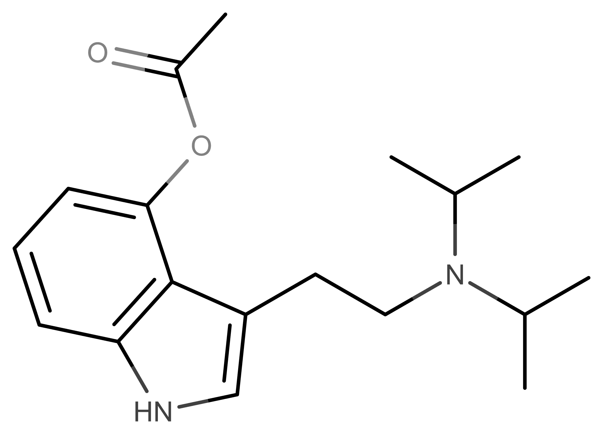 4-AcO-DiPT molecular scheme