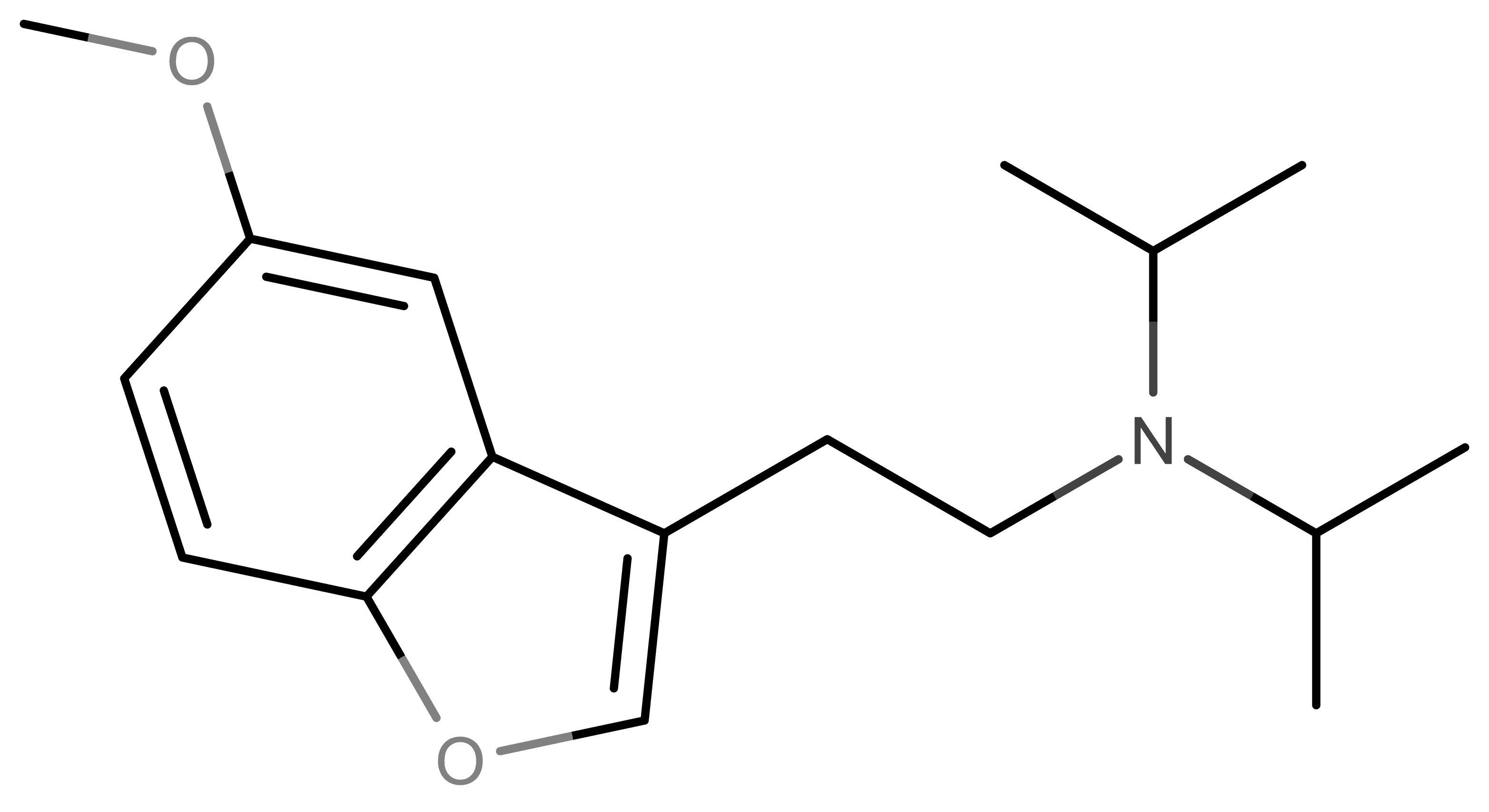 5-MeO-DiBF molecular scheme