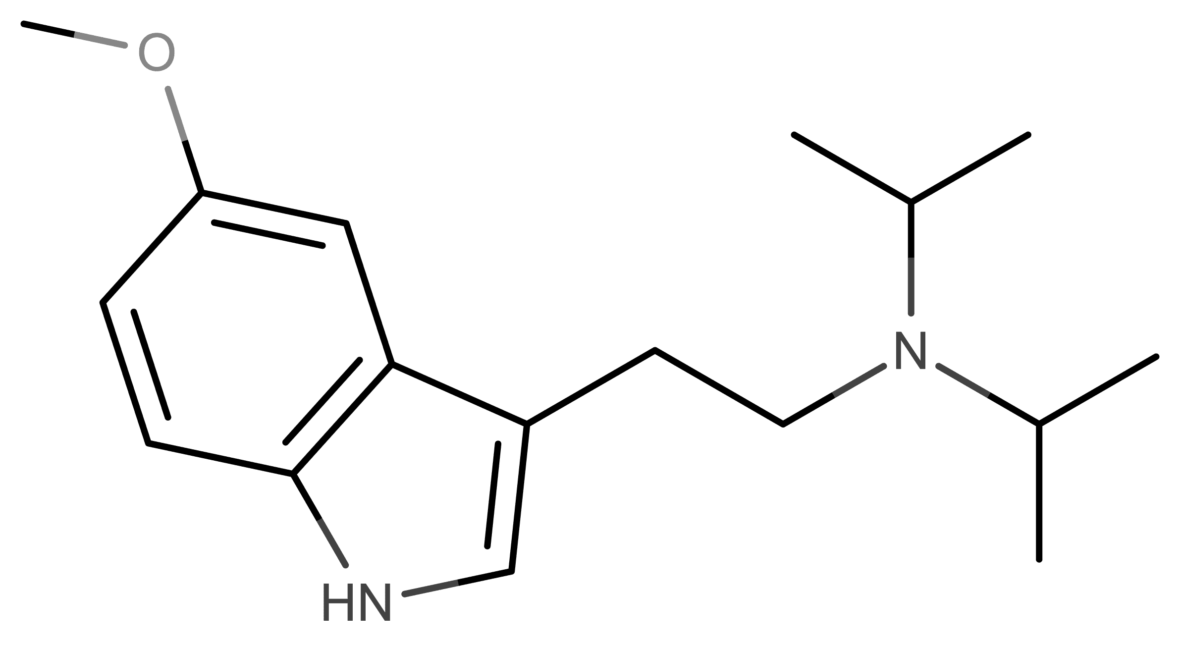 5-MeO-DiPT molecular scheme