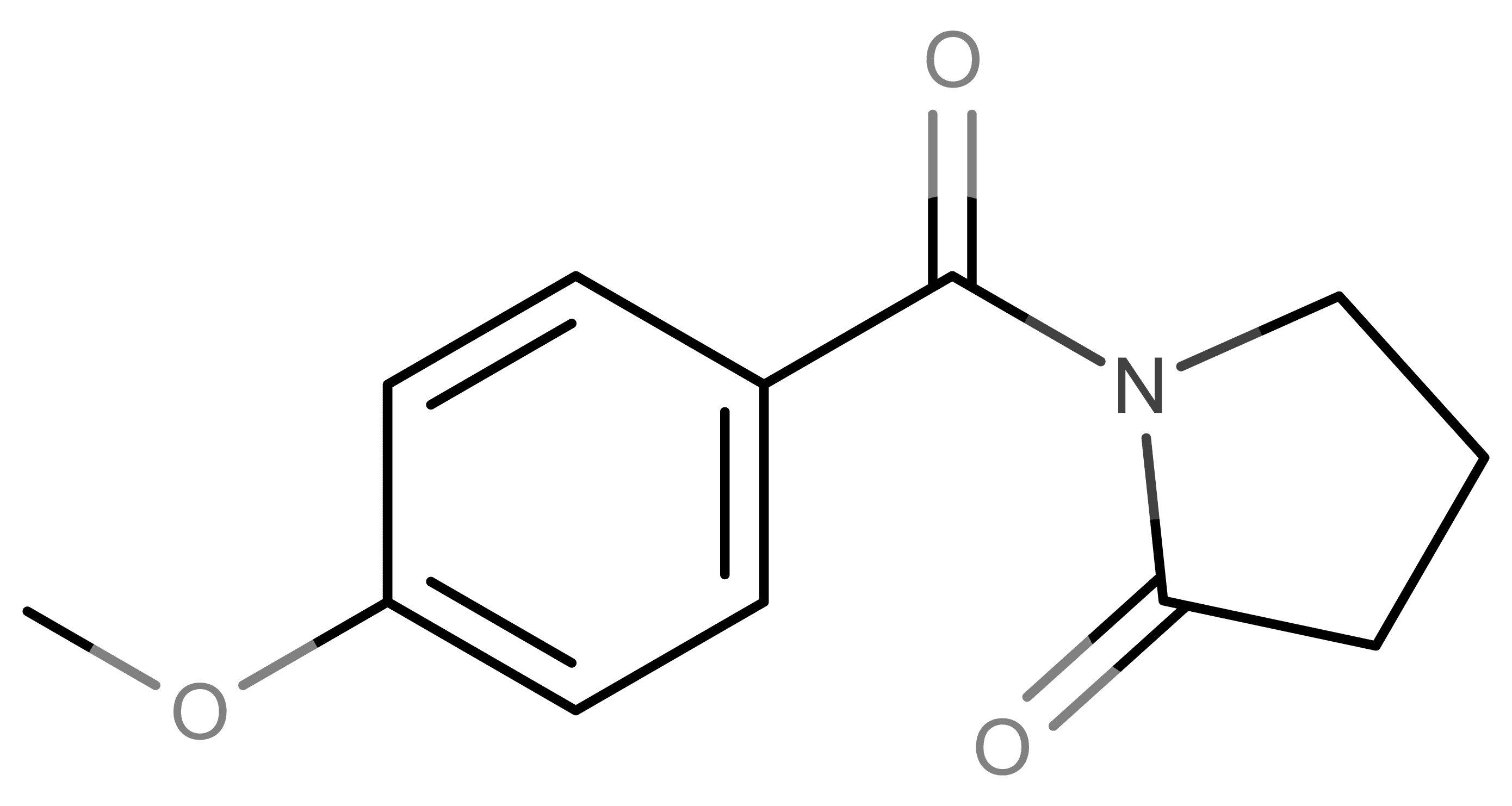 Aniracetam molecular scheme