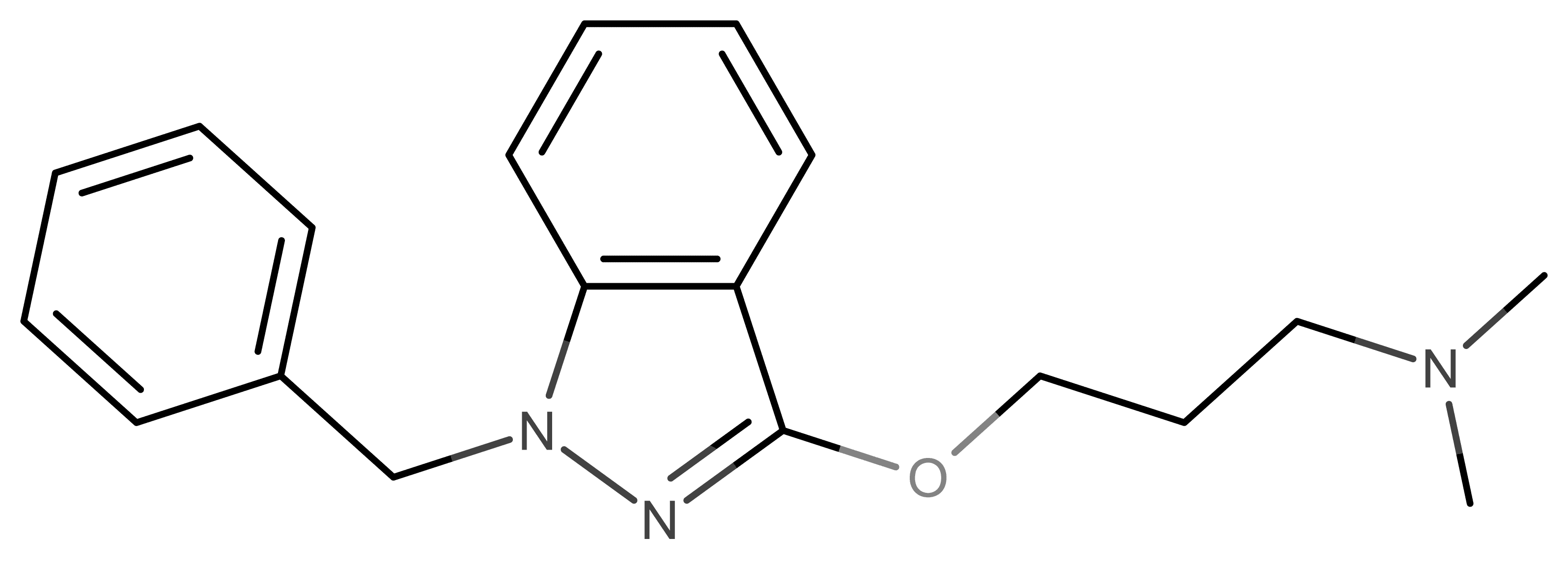 Benzydamine molecular scheme