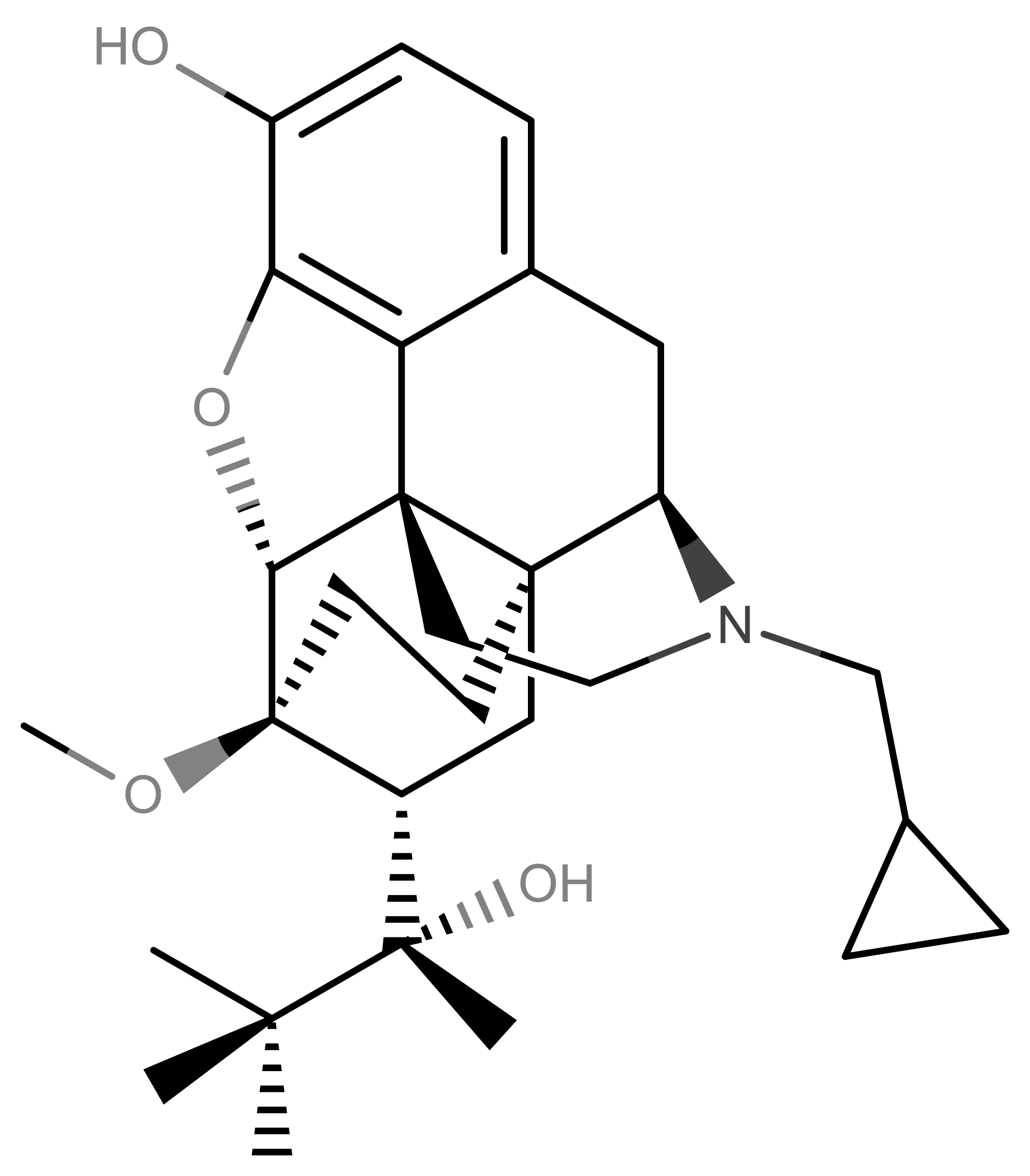 Buprenorphine molecular scheme