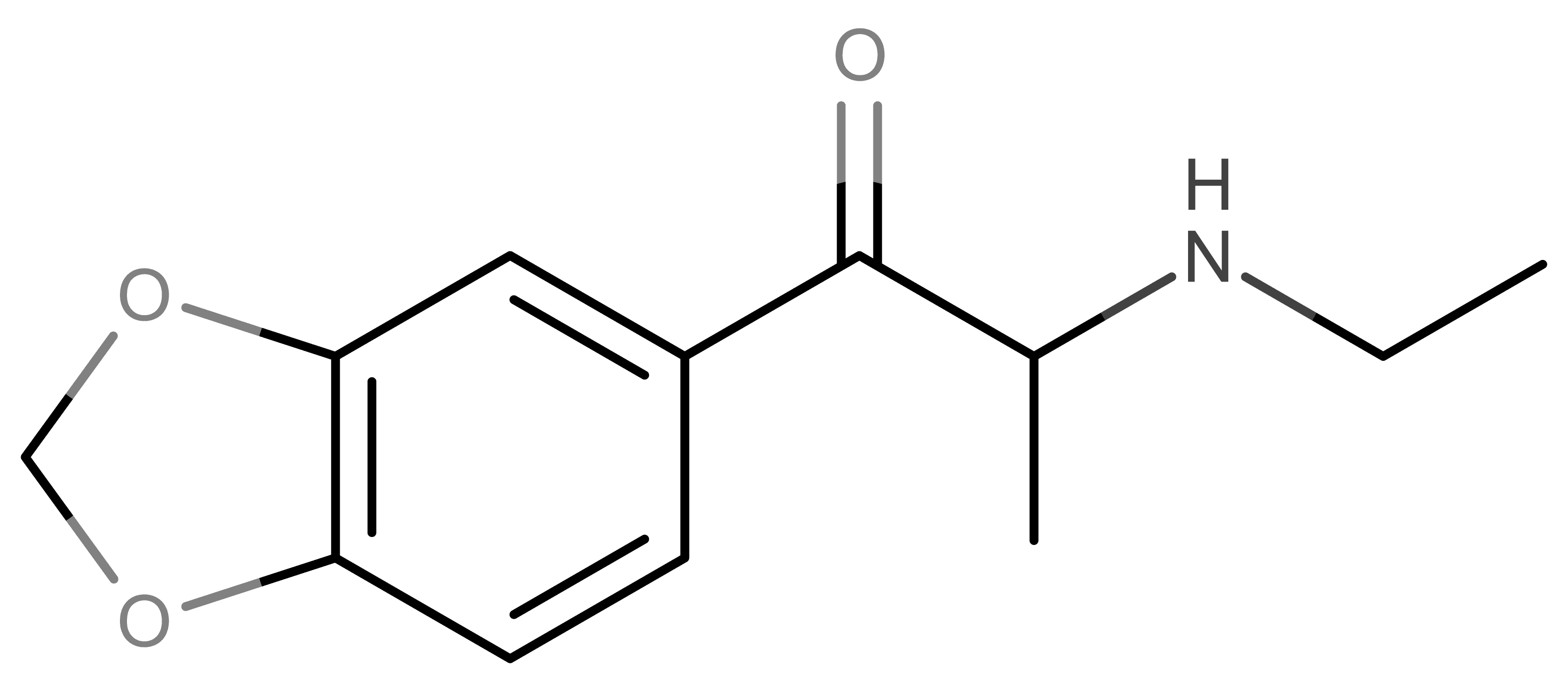 Ethylone molecular scheme