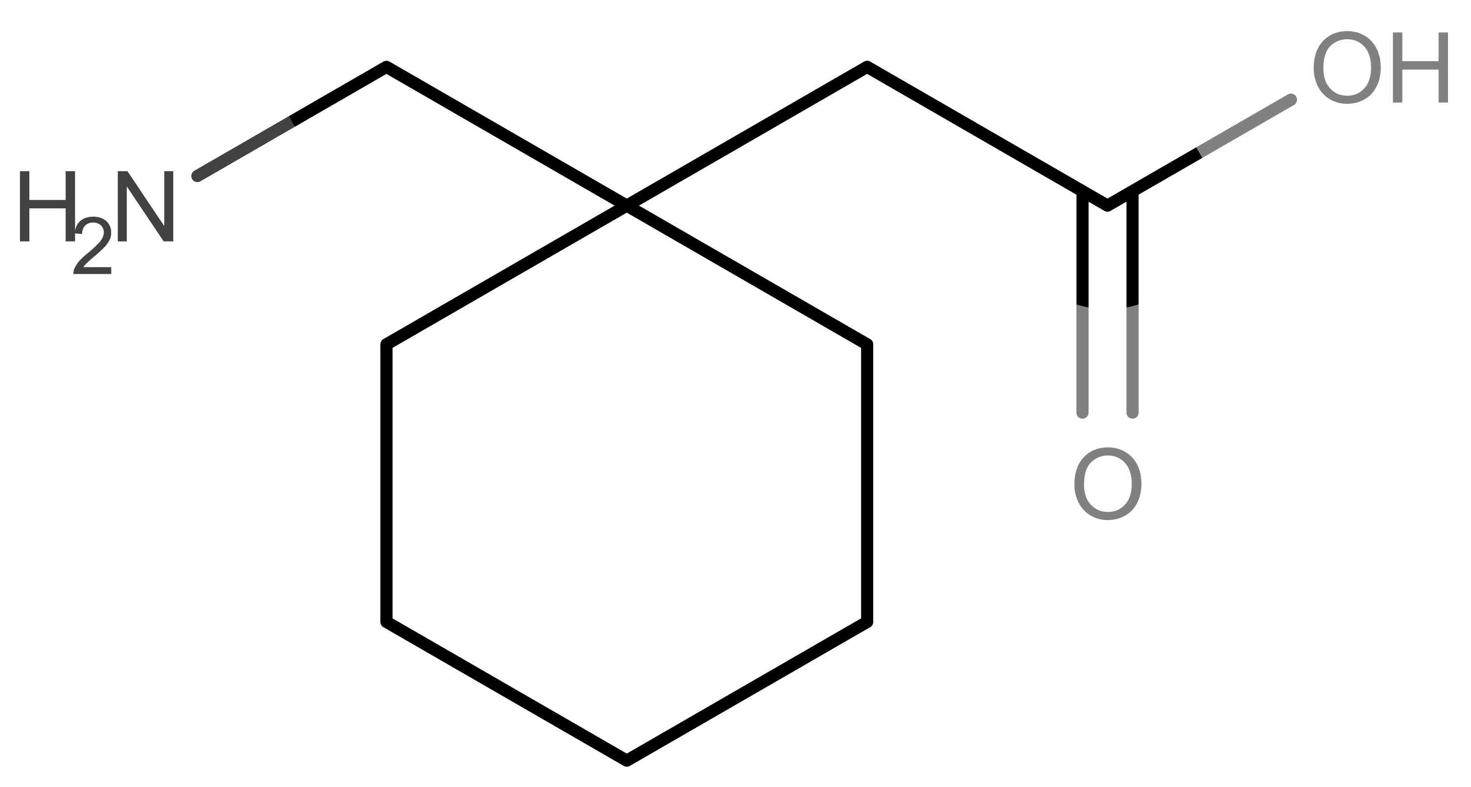 Gabapentin molecular scheme