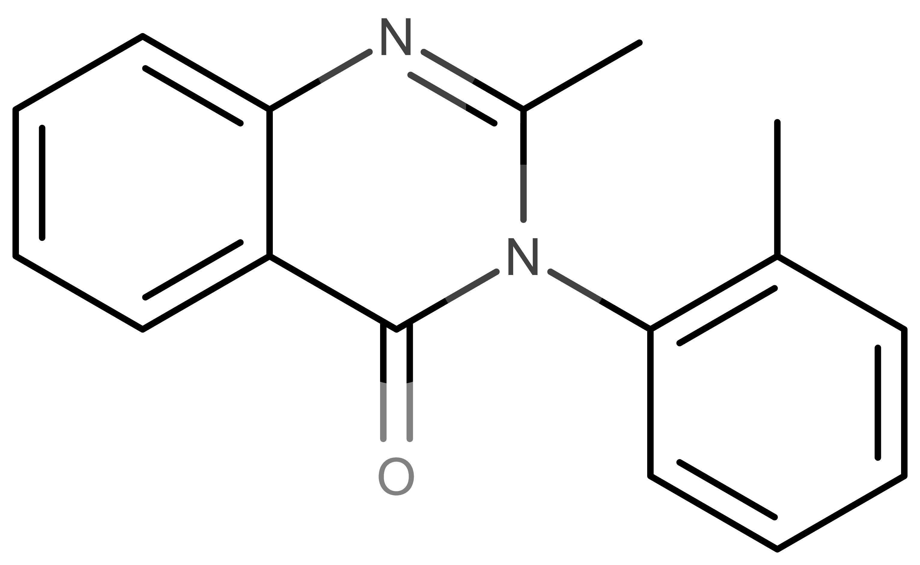 Methaqualone molecular scheme