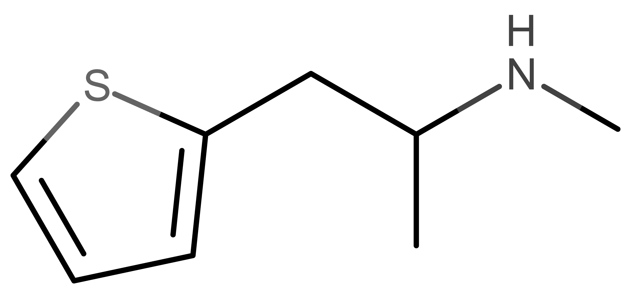 Methiopropamine molecular scheme