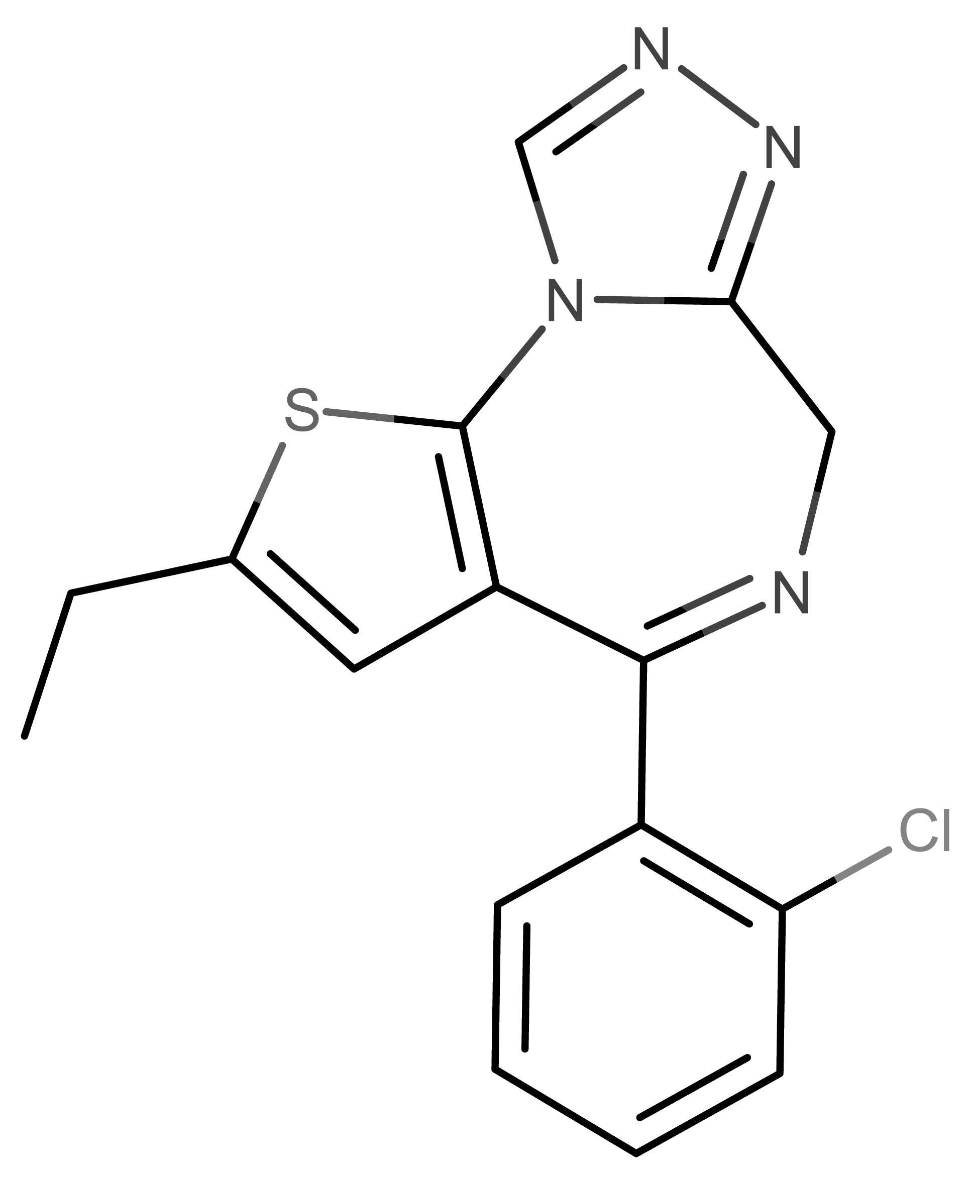 Metizolam molecular scheme