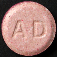Counterfeit Adderall molecular scheme
