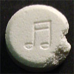 Music Notes molecular scheme