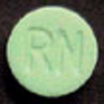 RN scored on back molecular scheme