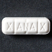 Alprazolam molecular scheme