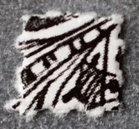 LSD Blotter molecular scheme