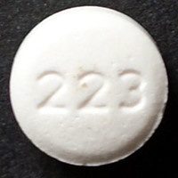 223 Tablet molecular scheme