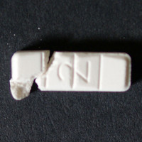 Fake Xanax molecular scheme