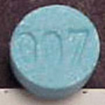 Blue 007 molecular scheme