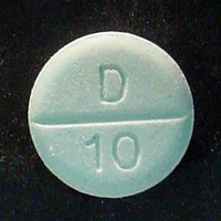 Generic Diazepam molecular scheme