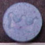 Crown (blue) molecular scheme