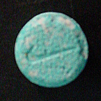 Blue Nike molecular scheme