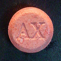 Red Armani Exchange molecular scheme