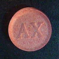 Red Armani Exchange molecular scheme